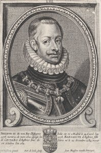 Espanjan kuninkaan Philip III:n muotokuva, n. 1650.