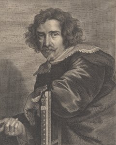 Pieter de Jode nuoremman muotokuva, 1606-74.