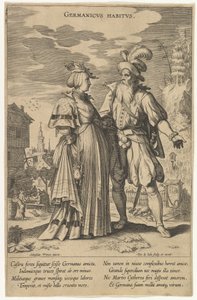 Germanicus Habitus, Fashions of Different Nations.n.d.