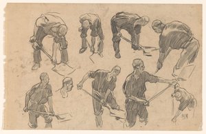 Opintolevy luonnoksilla kaivamisesta tekijältä Pieter de Josselin