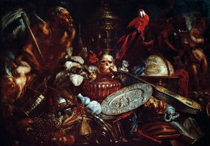 Vanitas, Pieter Boel (1622-1674), öljy kankaalle