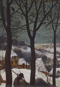 Metsästäjät lumessa tekijältä Pieter Bruegel the Elder