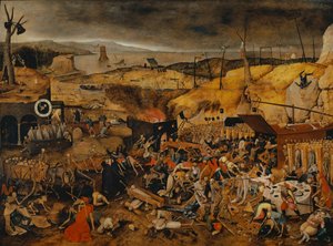Kuoleman voitto, noin 1608 tekijältä Pieter Brueghel the Younger