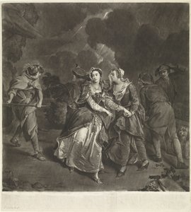 Näyttelijä Susannah Maria Cibber Cordeliana