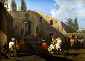 Manège tekijältä Pieter van Bloemen