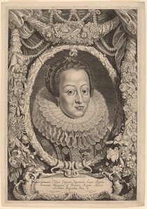 Eleanora, Ferdinand II:n vaimo tekijältä Pieter van Sompel after Pieter Claesz Soutman