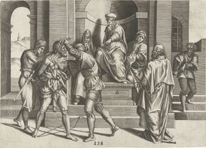 Johannes Kastajan vangitseminen tekijältä Pieter van der Heyden