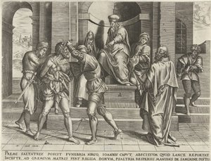 Johannes Kastajan vangitseminen tekijältä Pieter van der Heyden