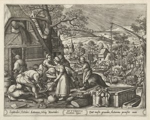 Syksy Syksy (otsikko esineessä) Neljä vuodenaikaa (sarjan nimi) tekijältä Pieter van der Heyden