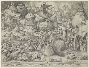 Ylpeys Superbia (otsikko esineessä) Seitsemän kuolemansyntiä (sarjan nimi) tekijältä Pieter van der Heyden