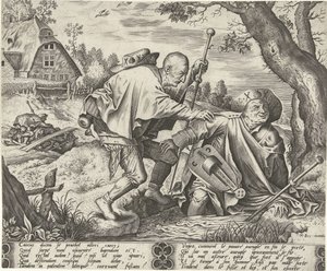 Vertaus kahdesta sokeasta tekijältä Pieter van der Heyden