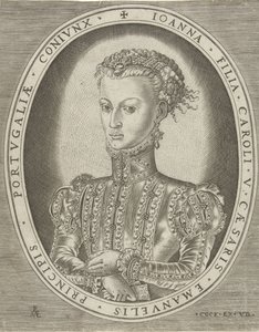 Habsburgin Johannan muotokuva Hallittajien muotokuvia (sarjan nimi) tekijältä Pieter van der Heyden