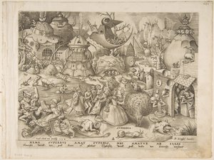 Pride Superbia Seitsemän kuolemansyntiä, 1558.