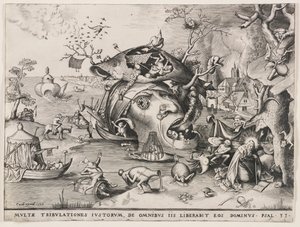 Pyhän Antoniuksen kiusaus tekijältä Pieter van der Heyden