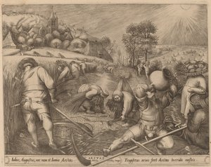Kesä tekijältä Pieter van der Heyden after Pieter Bruegel the Elder