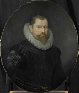 Vuonna 1602 valitun hollantilaisen Itä-Intian yhtiön Rotterdamin kamarin johtajan Cornelis Matelieff nuoremman muotokuva tekijältä Pieter van der Werff