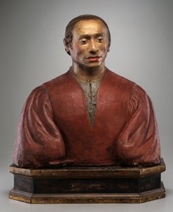 Palla Rucellai, n.1506 (terrakotta monivärisillä koristeilla) tekijältä Pietro (attr. to) Torrigiano