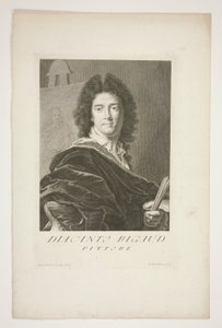 Hyacinthe Rigaudin muotokuva tekijältä Pietro Antonio Pazzi