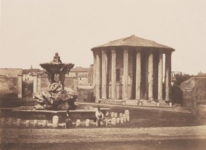 Vestan temppeli, 1850-luku. tekijältä Pietro Dovizielli