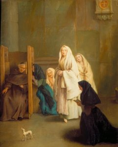 Die Beichte tekijältä Pietro Longhi