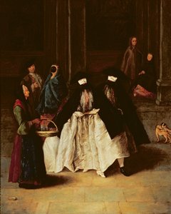 Hajuvesien myyjä (öljy kankaalle) (katso alo 166068) tekijältä Pietro Longhi