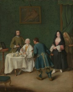 Kiusaus, 1746. tekijältä Pietro Longhi