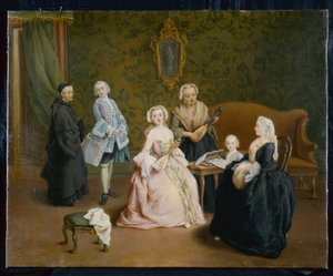 Perhekonsertti tekijältä Pietro Longhi