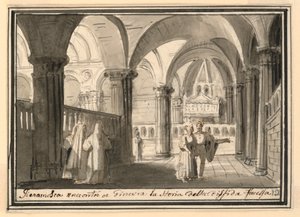 Lavastus, kirkon sisustus tekijältä Pietro Narducci