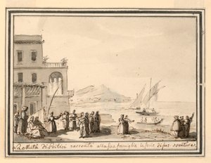 Lavasuunnittelu, satama tekijältä Pietro Narducci