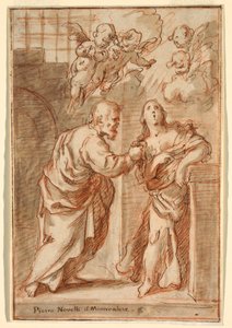 Piirros, Pyhä Pietari ja Pyhä Agatha, 1603-47.