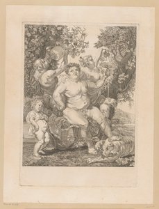 Bacchus viinitynnyrissä tekijältä Pietro Peiroleri