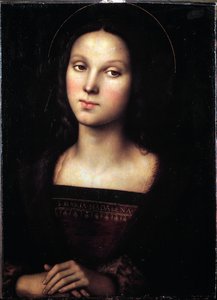 Pyhän Maria Magdaleenan muotokuva - maalaus, n. 1500