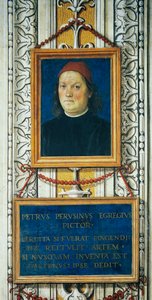 Omakuva ja otsikkolohko tekijältä Pietro Perugino