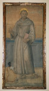 Pyhä Anthony Padovalainen ja Bartolomeo di Maraglia Perugiasta, noin 1512, maalannut Pietro Vannucci, joka tunnetaan nimellä Perugino (noin 1450-1523), Umbria, Italia tekijältä Pietro Perugino