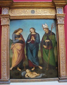 Lapsen palvonta tekijältä Pietro Perugino