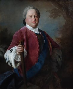 Saksa: Kurprinz Friedrich Christian von Sachsen (1722-1763) Saksin vaaliruhtinas Friedrich Christian (1722-1763) tekijältä Pietro Rotari