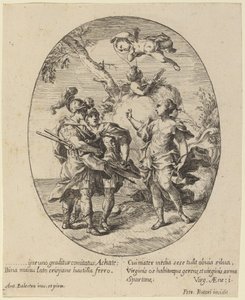 Venus ilmestyy Akilleukselle tekijältä Pietro Rotari after Antonio Balestra