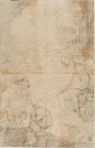Paimenten palvonta tekijältä Pietro da Cortona