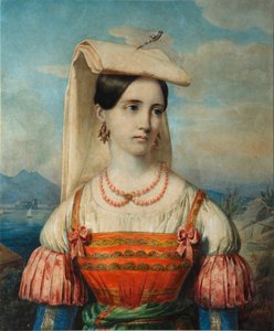 Sophia Michailovna Sollogubin muotokuva, 1840-luku