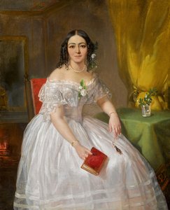 Sofia Nikolaevna Karamzinan muotokuva 1802-1856, 1840.