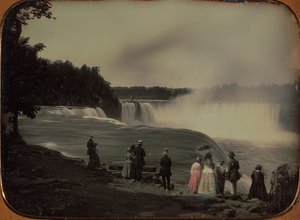 Niagaran putoukset, n. 1850. tekijältä Platt D. Babbitt