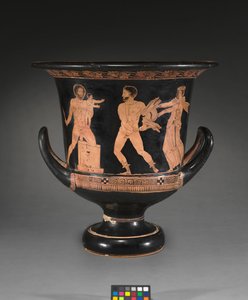 Lucanian Verhiö-Krater, noin 400 eaa tekijältä Policoro Painter