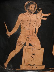 Lucanian Calyx-kraateri, noin 400 eaa. tekijältä Policoro Painter