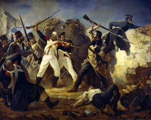 Grenadieri Leonty Korennoyn sankariteko, 1846. tekijältä Polidor Ivanovich Babaev