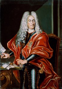 "Miehen muotokuva", 1700-luku. tekijältä Polish Master