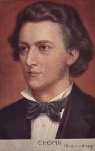 Frederic Chopin, puolalainen säveltäjä ja pianisti (1810-1849)