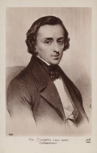 Frederic Chopin, puolalainen säveltäjä ja pianisti (1810-1849)