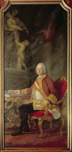 Francis I, Pyhän Rooman keisari (1708-65) keisarinna Maria Teresan Itävallan aviomies (1717-80) tekijältä Pompeo Girolamo Batoni