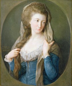 Naisen muotokuva, joka on perinteisesti tunnistettu Margaret Stuartiksi, Lady Hippisleyksi tekijältä Pompeo Girolamo Batoni