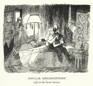 Suositut väärinkäsitykset, Elämä salaisessa palvelussa (litho) tekijältä Pont (1908 40)